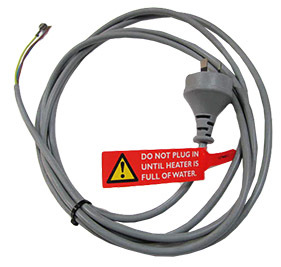 CABLE ELEC W/-3 PIN PLUG #S CABLE ELEC W/-3 PIN PLUG #S