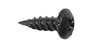 SCREW PHLPS PAN HD NO8 x 13 BLACK #P