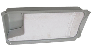 COVER FRONT UPPER ASSY HP INS J/GREY #X COVER FRONT UPPER ASSY HP INS J/GREY #X