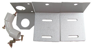 KIT WALL BRKT SQ GAS H/E J/GREY #X KIT WALL BRKT SQ GAS H/E J/GREY #X