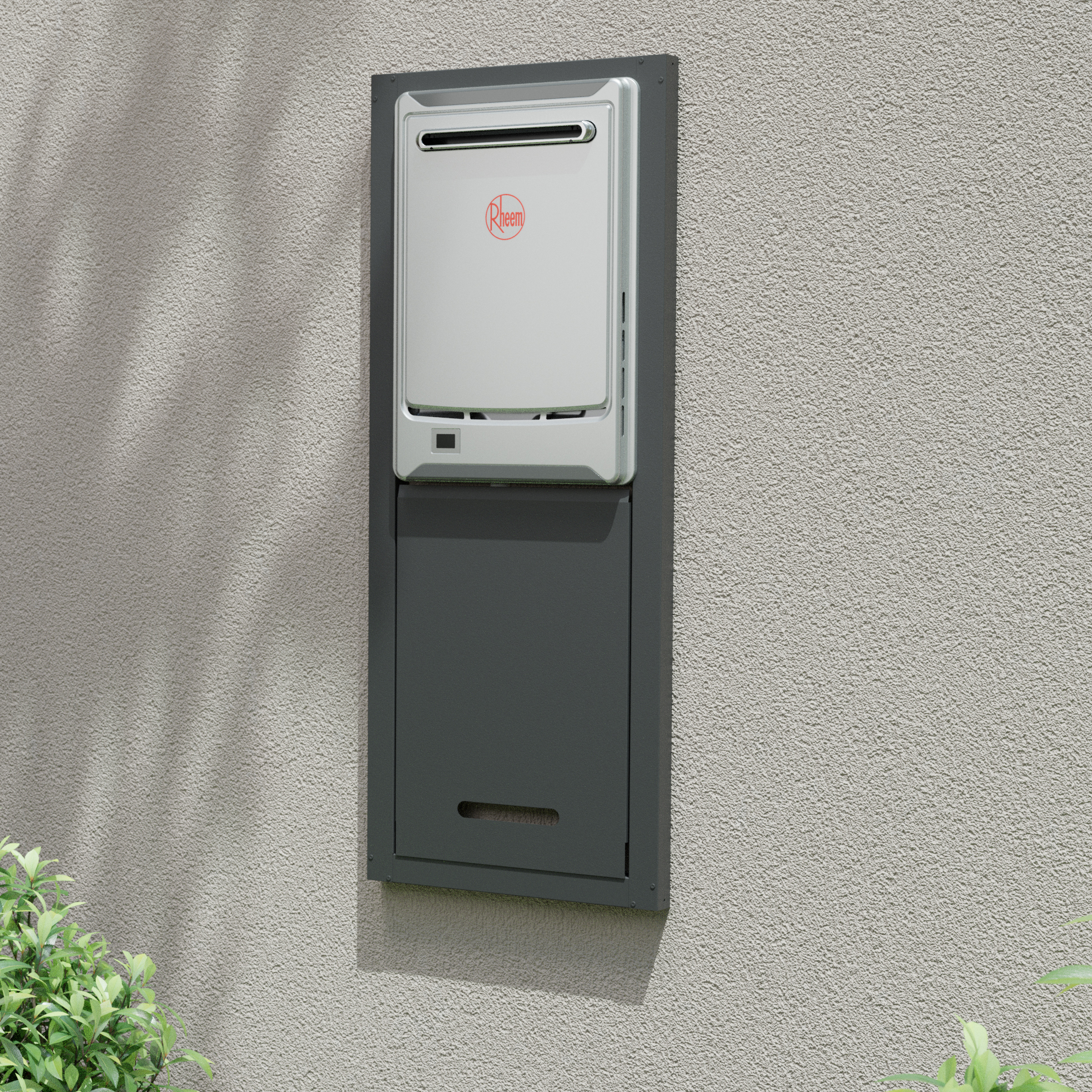 Return Box Rheem Recess Box for 12-26L/min models | Recess Boxes & Pipe Covers | Gas ...