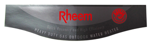 NAMEBAND RHEEM HSI GAS INDOOR HD #P NAMEBAND RHEEM HSI GAS INDOOR HD #P