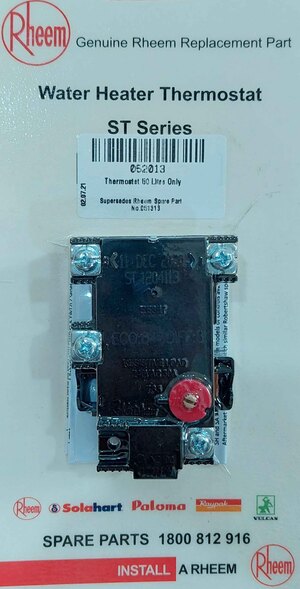 THERMOSTAT R/S ST1204113 75(-5)DEG THERMOSTAT R/S ST1204113 75(-5)DEG