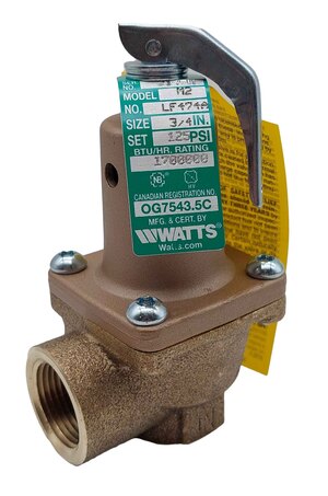 Valve Water PRV 125 PSI 1.7 MBTU Valve Water PRV 125 PSI 1.7 MBTU