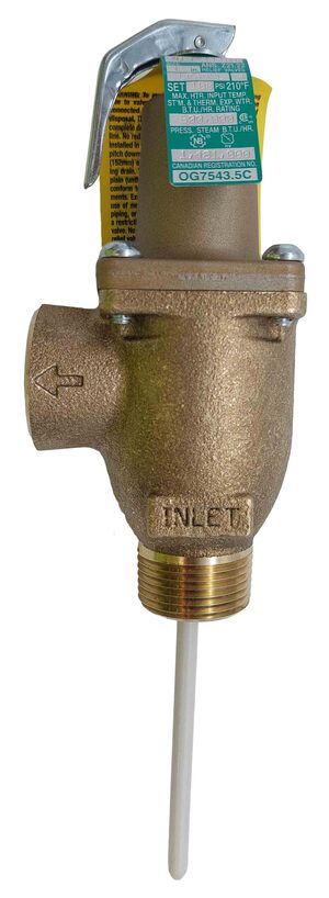 Valve Water PTRV 40XL-4 100/210 PSI 25 Valve Water PTRV 40XL-4 100/210 PSI 25