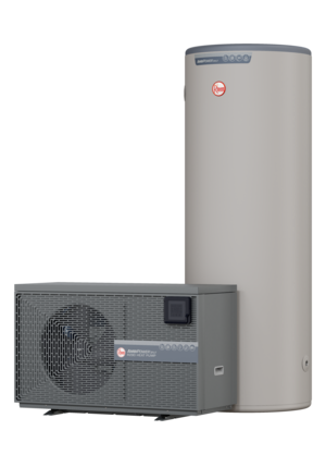 AmbiPower 5kW Split Heat Pump System - Stainless Steel