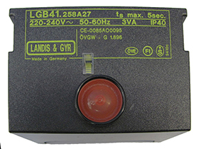 Control; Burner / Ignition LGB41.258A27 Control; Burner / Ignition LGB41.258A27