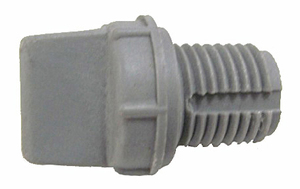 Plug Plastic Drain Grey Plug Plastic Drain Grey