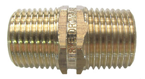 NIPPLE 1/2 BRASS HEXAGON (P325) NIPPLE 1/2 BRASS HEXAGON (P325)