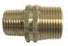 NIPPLE 3/4X1/2 BRASS HEX (P360)