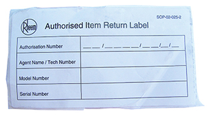 ROLL OF 200 CHANGEOVER AUTHORITY LABELS ROLL OF 200 CHANGEOVER AUTHORITY LABELS