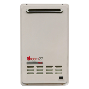 Rheem 27L Gas Continuous Flow Water Heater : 60°C
