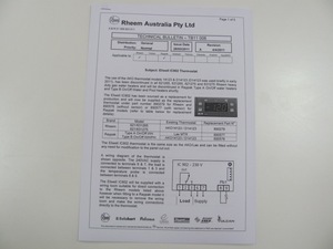 TECHNICAL BULLETIN TB11 006 TECHNICAL BULLETIN TB11 006