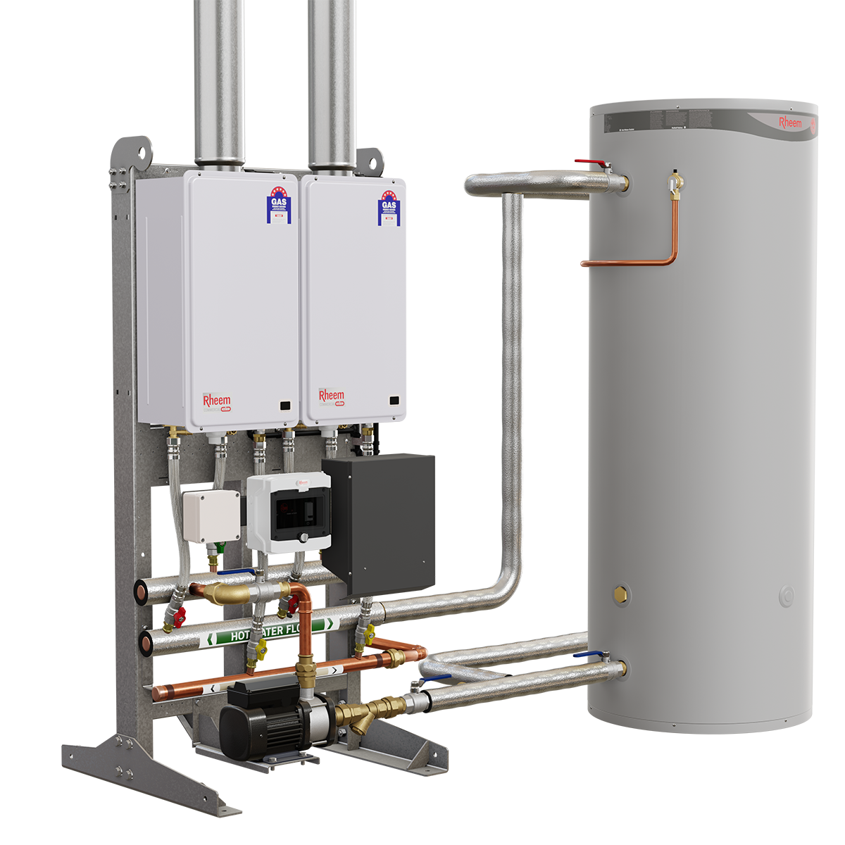 Rheem hot water tank deals